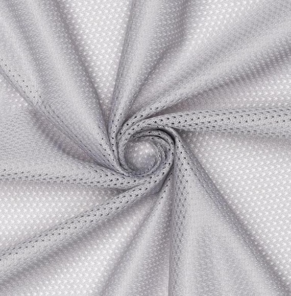 Micro Mesh 60" Wide- 1/2 Yard Increments, Cut Continuously (Grey)