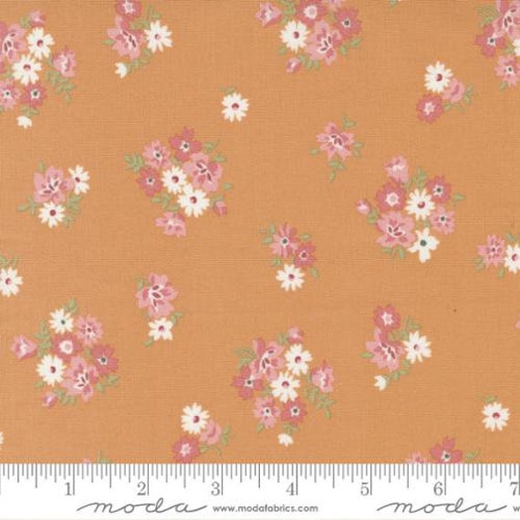 Sunnyside-1/2 Yard Increments, Cut Continuously (55288-18 Fresh Cuts Apricot) by Camille Roskelley for Moda