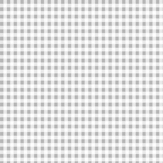 Dots and Stripes - 1/2 Yard Increments, Cut Continuously (28895-K Mini Gingham Grey) by QT Fabrics