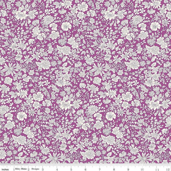 Emily Belle - End of Bolt 15.5" (01666436A Crocus) Liberty Fabrics for Riley Blake Designs