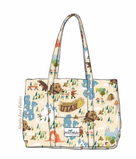 UTAH Quilted Bag- Color Options- by Riley Blake Designs- QB5410