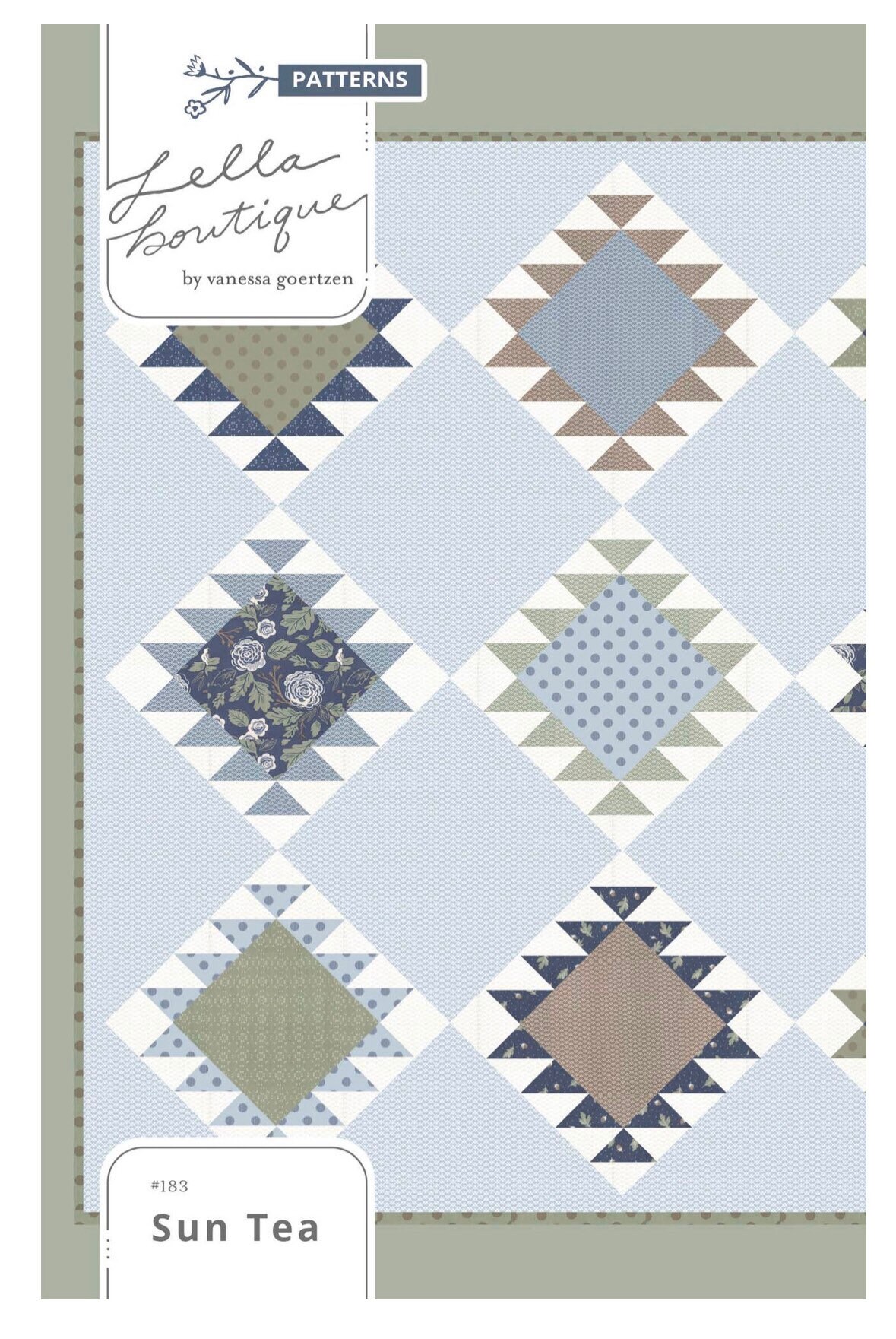 Sun Tea Quilt KIT with Pattern by Vanessa Goertzen of Lella Boutique