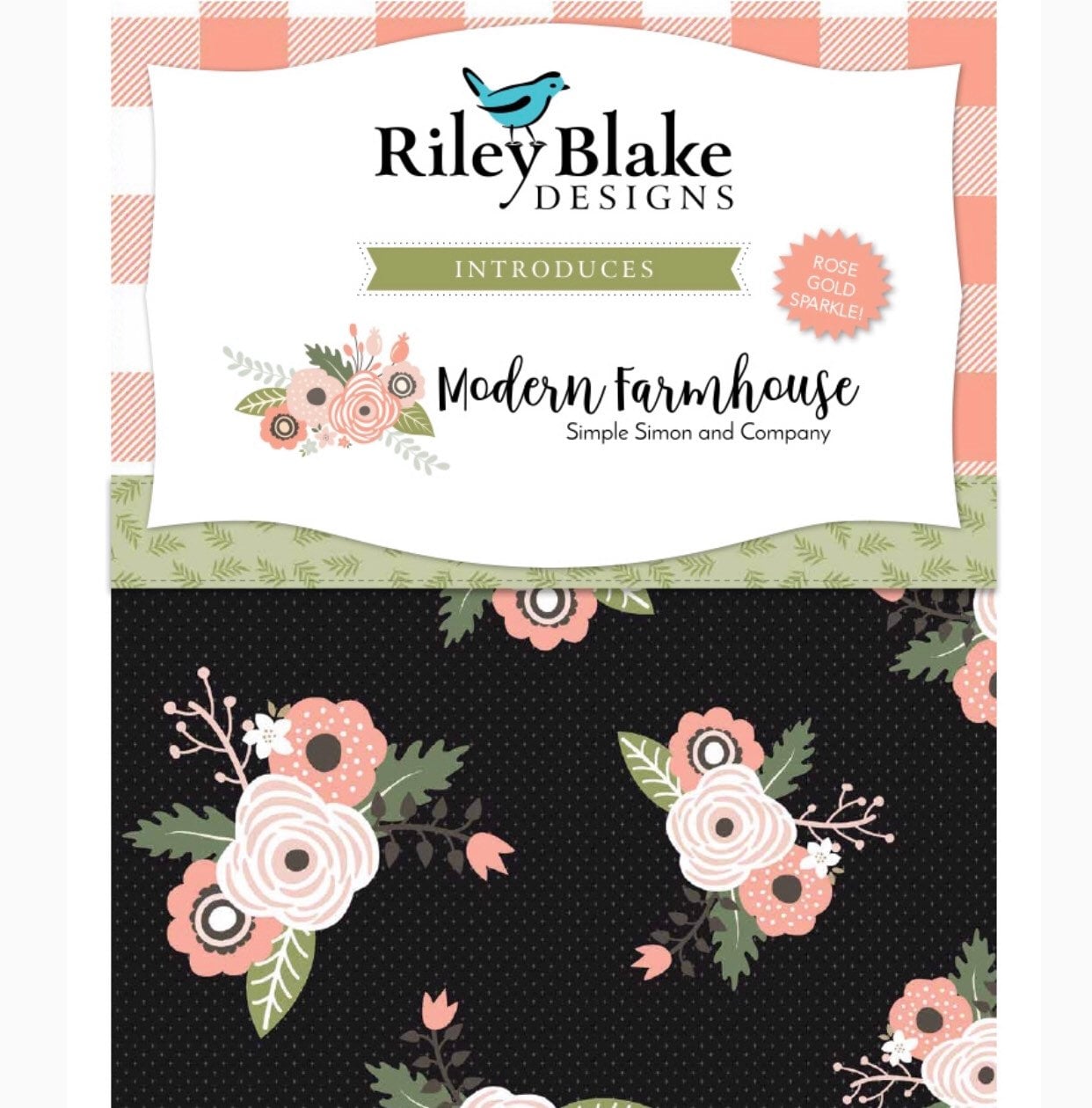 5 Yard Backing Modern Farmhouse Simple Simon & Co for Riley Blake