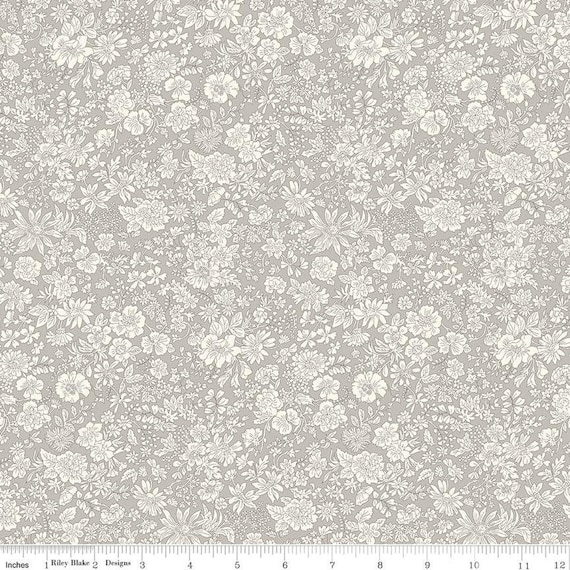 Emily Belle (01666420A Clay) by Liberty Fabrics for Riley Blake Designs