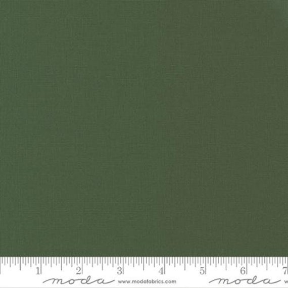 Bella Solids -1/2 Yard Increments, Cut Continuously(9900-149 Kansas Green) Moda