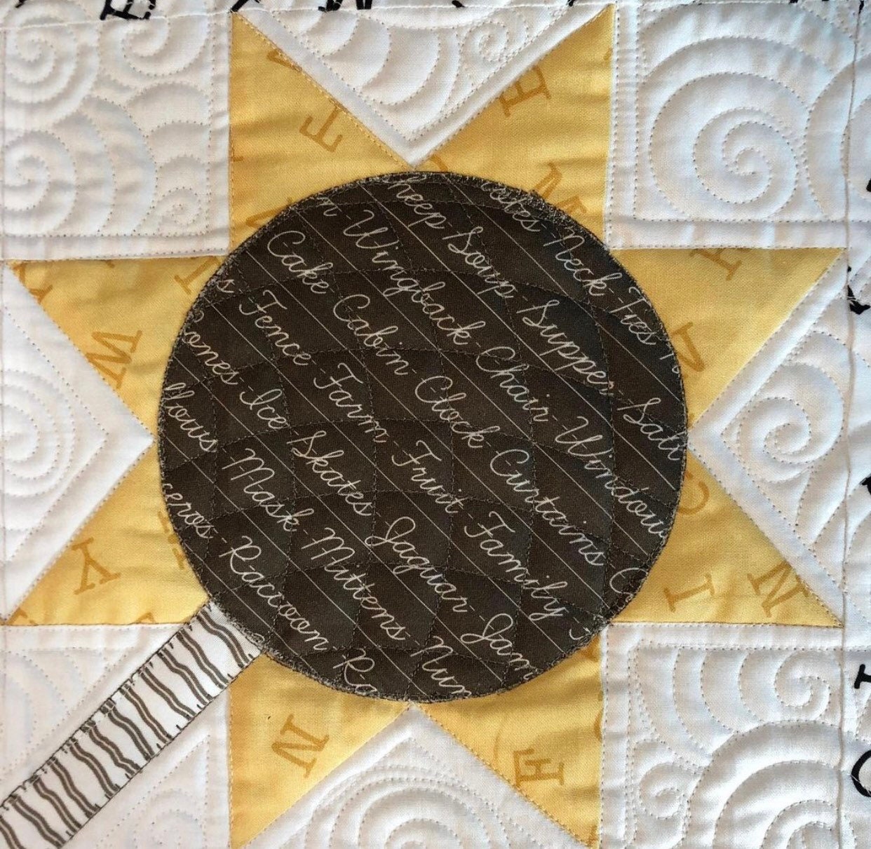 Sunny Side Up Quilt PATTERN Finished Size 72” x 72” P149 Fabric by J