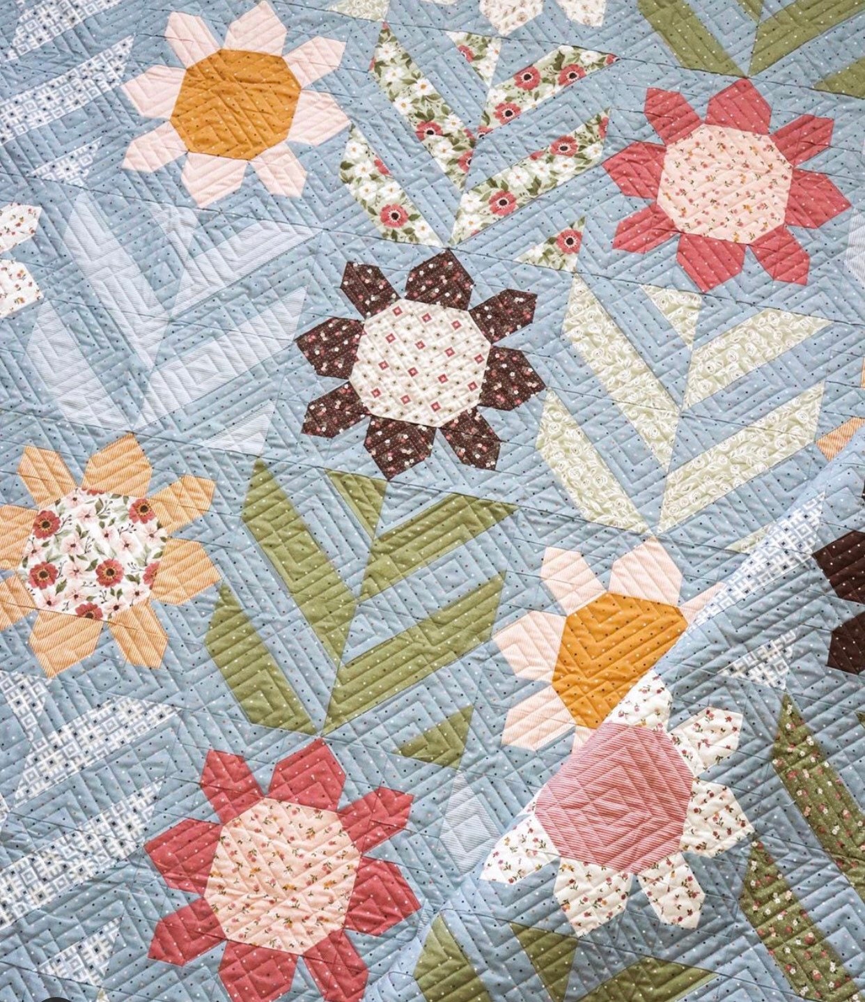 Spring Fling Quilt Pattern by Vanessa Goertzen of Lella Boutique for