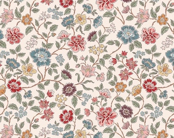 Northanger Abbey - 1/2 Yard Increments, Cut Continuously (C17890 Morland Cream) by Jane Austen for Riley Blake Designs
