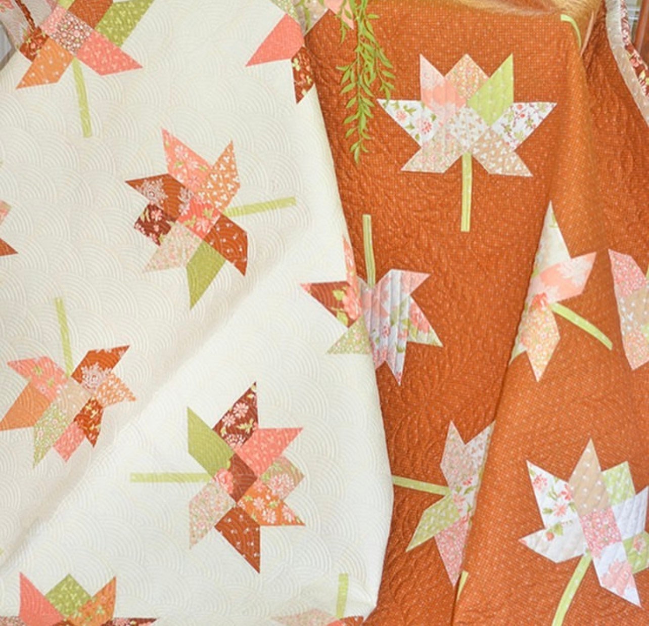 Cinnamon and Cream Fat Quarter Bundle (20450AB 40 Fabrics) by Fig