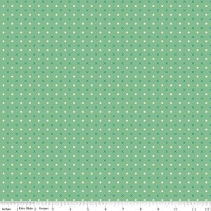 Bee Dots -1/2 Yard Increments, Cut Continuously (C14178 Mary Leaf) by Lori Holt for Riley Blake Designs