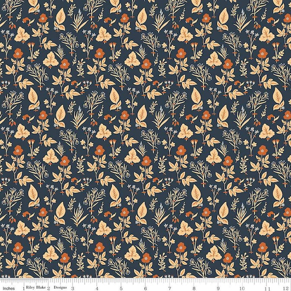 The Old Garden-1/2 Yard Increments, Cut Continuously (C14232 Emily Florentine) by Danelys Sidron for Riley Blake Designs