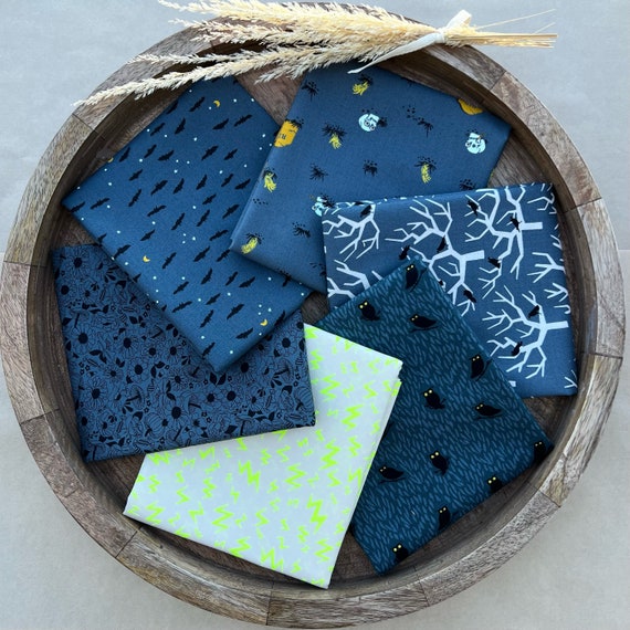 Tiny Frights - Half Yard Bundle (6 Fabrics) by Ruby Star Society