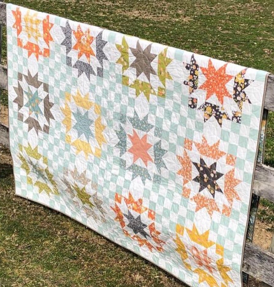 Everlasting Quilt KIT With Paper Pattern in Cozy up Fabric by Etsy