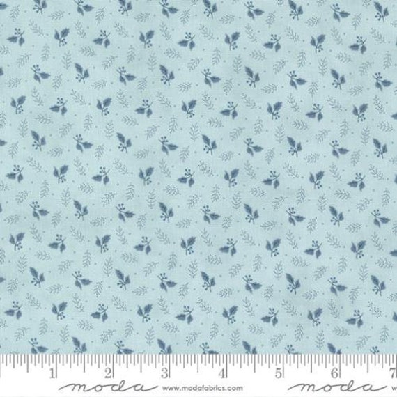 Cascade-1/2 Yard Increments, Cut Continuously (44326-13 Falling Leaves Sky) by 3 Sisters for Moda