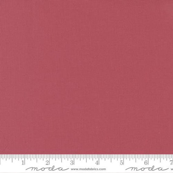 Bella Solids -1/2 Yard Increments, Cut Continuously-(9900-112 Blush) Moda