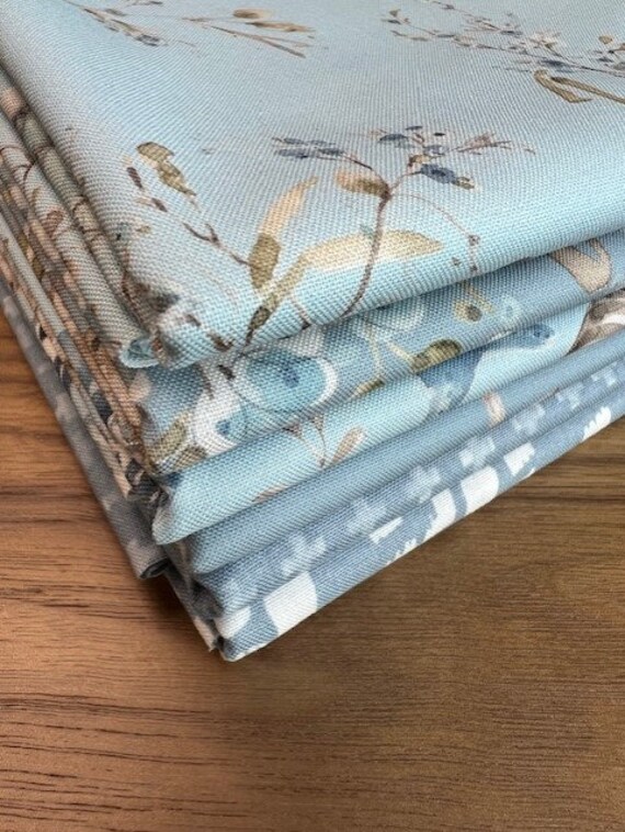 Blue Escape Coastal-Half Yard Bundle (6 Blue Fabrics) by Lisa Audit for Riley Blake Designs