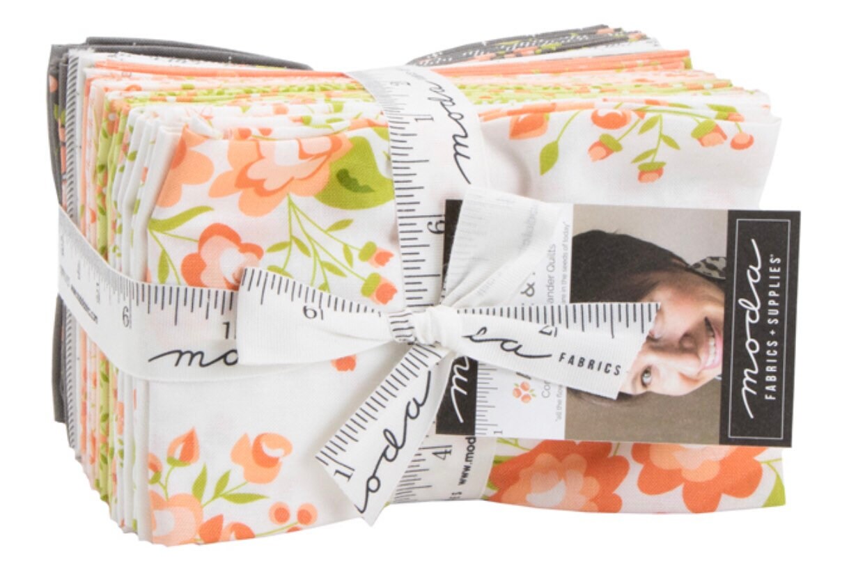 Fat Eighth Bundle Apricot and Ash 29100F8 30 Fabrics by Corey Yoder