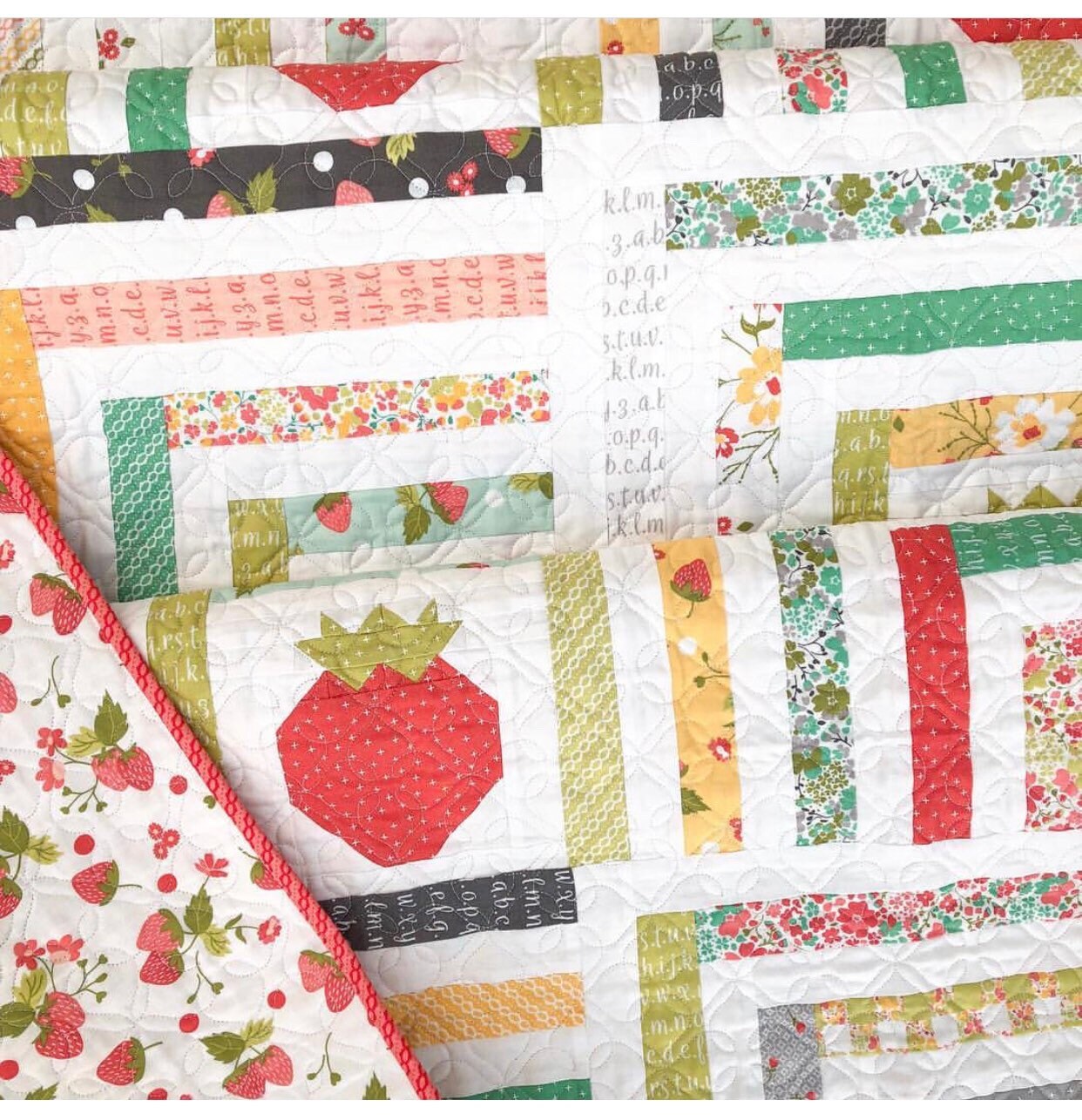 Jelly Roll Strawberry Jam by Corey Yoder for Moda Fabrics 29060JR 40