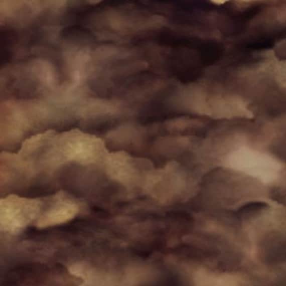 Spirits of the Wind- 1/2 Yard Increments, Cut Continuously (29032-A Clouds Dark Brown) QT Fabrics