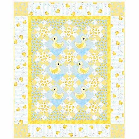 Quack Quack Quilt Paper PATTERN (4921A) by Heidi Pridemore of the Whimsical Workshop