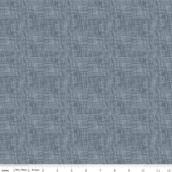 Nice Ice Baby- 1/2 Yard Increments, Cut Continuously (C11606 - Navy Sketch) by Deena Rutter for Riley Blake Designs