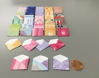 Tiny mini envelopes