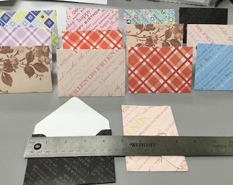 Small handmade envelopes