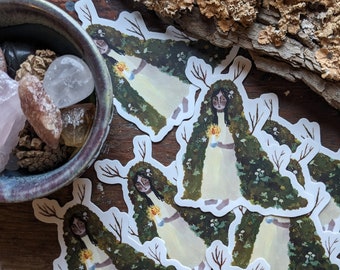 Moss Faerie stickers