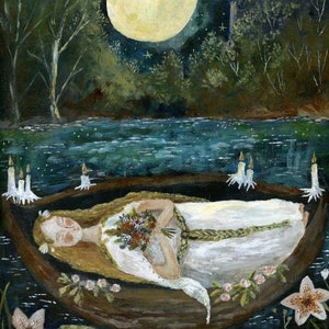 The Lady of Shalott fine art print