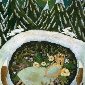 Hibernation art print