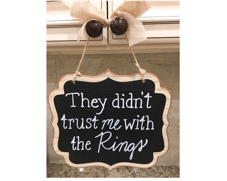 Junior Groomsmen Sign RING BEARER SIGN Wedding Sign Wedding Sign