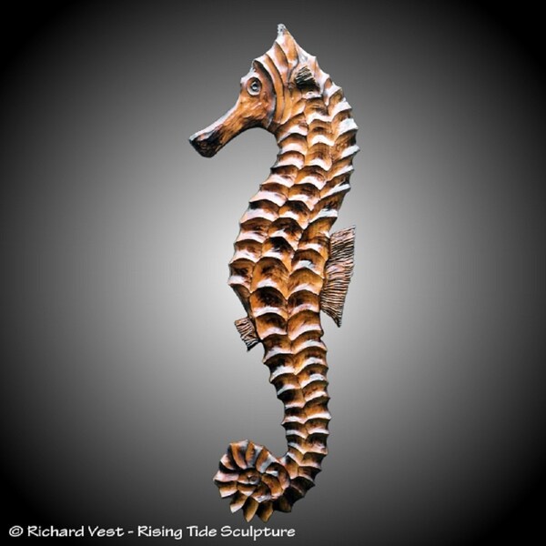 Seahorse Sculpture Etsy