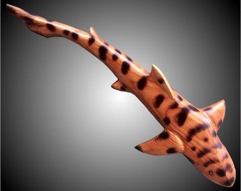 Leopard Shark Wall Sculpture Version 1