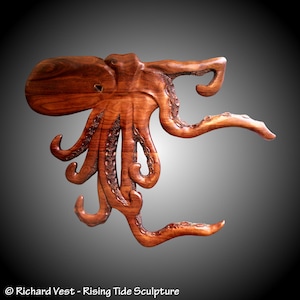 Octopus Version 8 Wall Carving