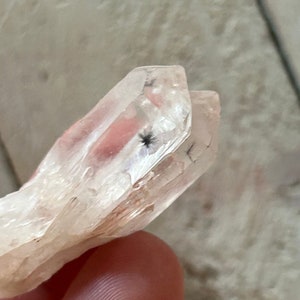 Rare Mini Hollandite Quartz Black Star Quartz  H19