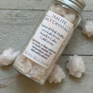 ÚLTIMO Sales de Halita Rosa para Baño - Self Love Spa