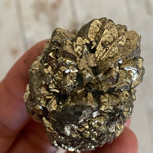 Golden Marcasite over Limonite Golden Prophecy Stone  Box 44*