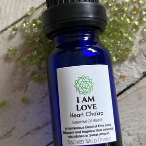 I Am Love Heart Chakra Essential Oil Perfume Blend