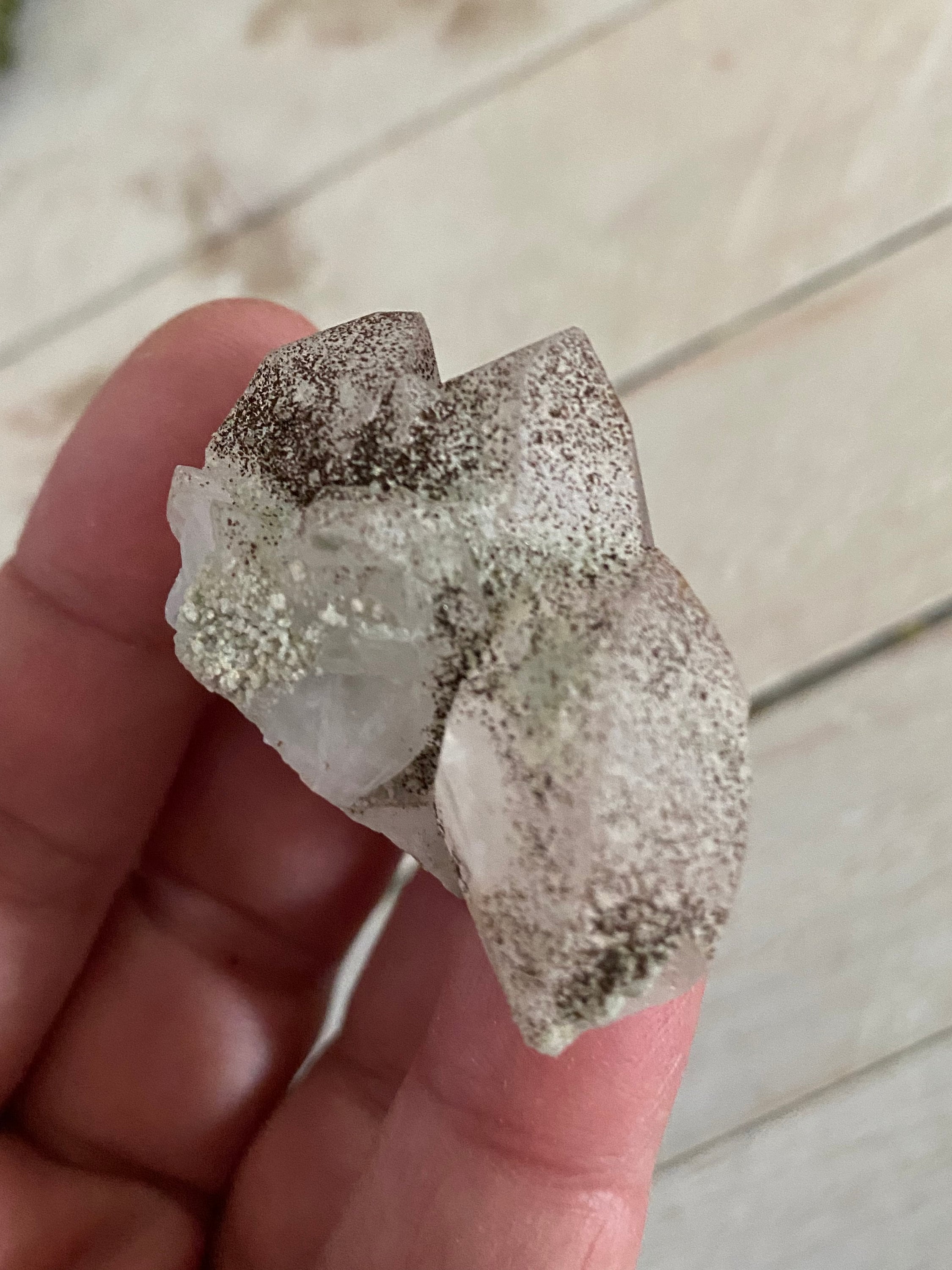 ブルガリア産希少な緑泥石「苔玉」水晶クラスター ボックス11* - Etsy 日本