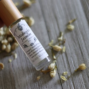 Midnight Jasmine Organic Natural Essential Oil Roll On Perfume
