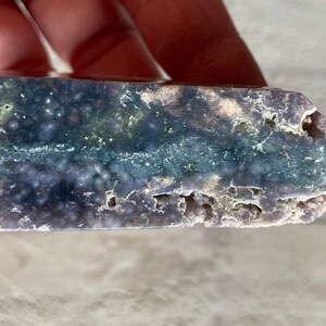 Trauben Chalcedon Turm: Botryoid Kristall Spitze