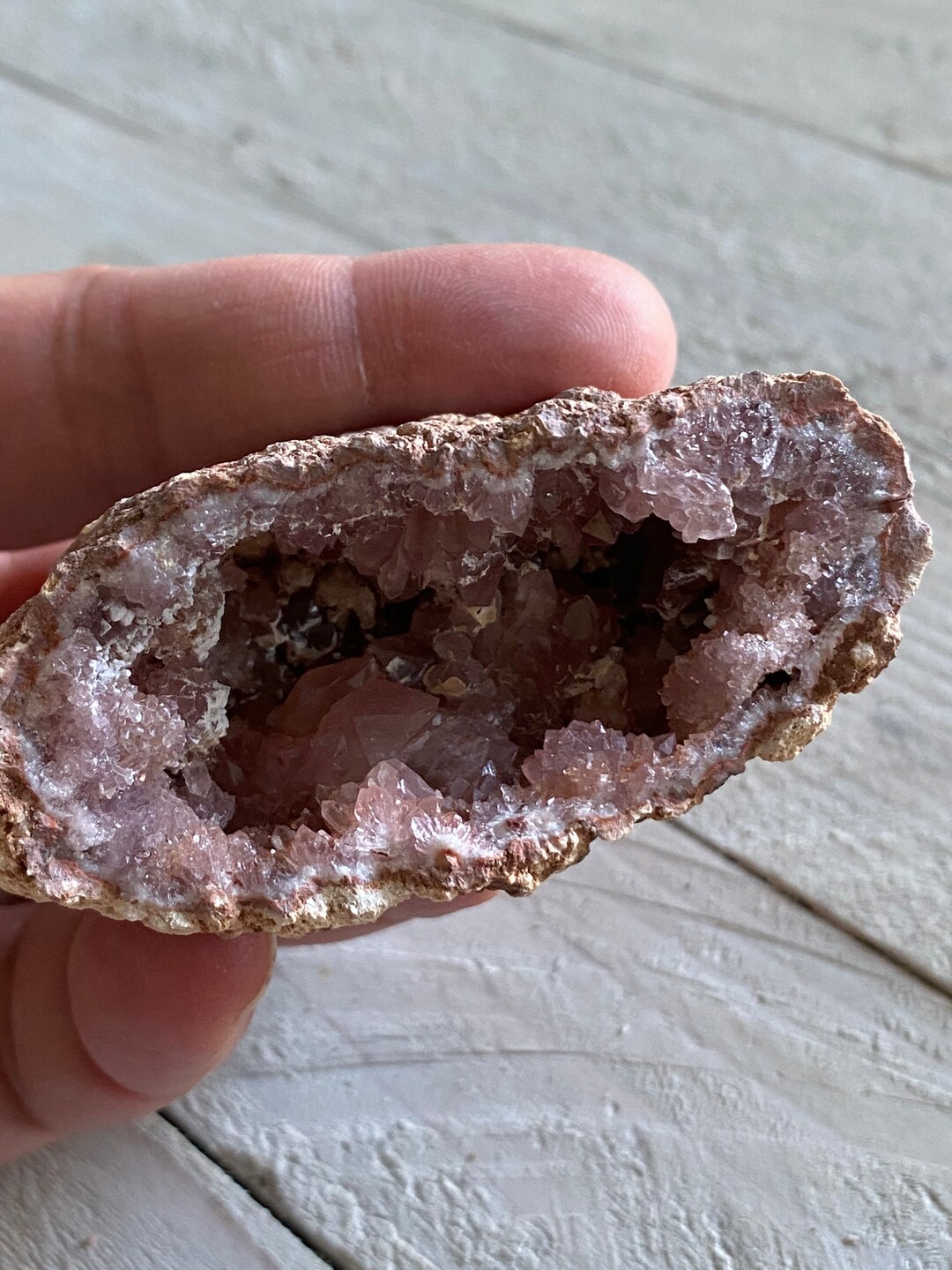 Cúmulo de amatista rosa Geoda de amatista rosa cristal rosa - Etsy España