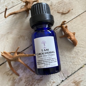 I Am Grounding Earth Star Chakra Essential Oil Perfume Blend