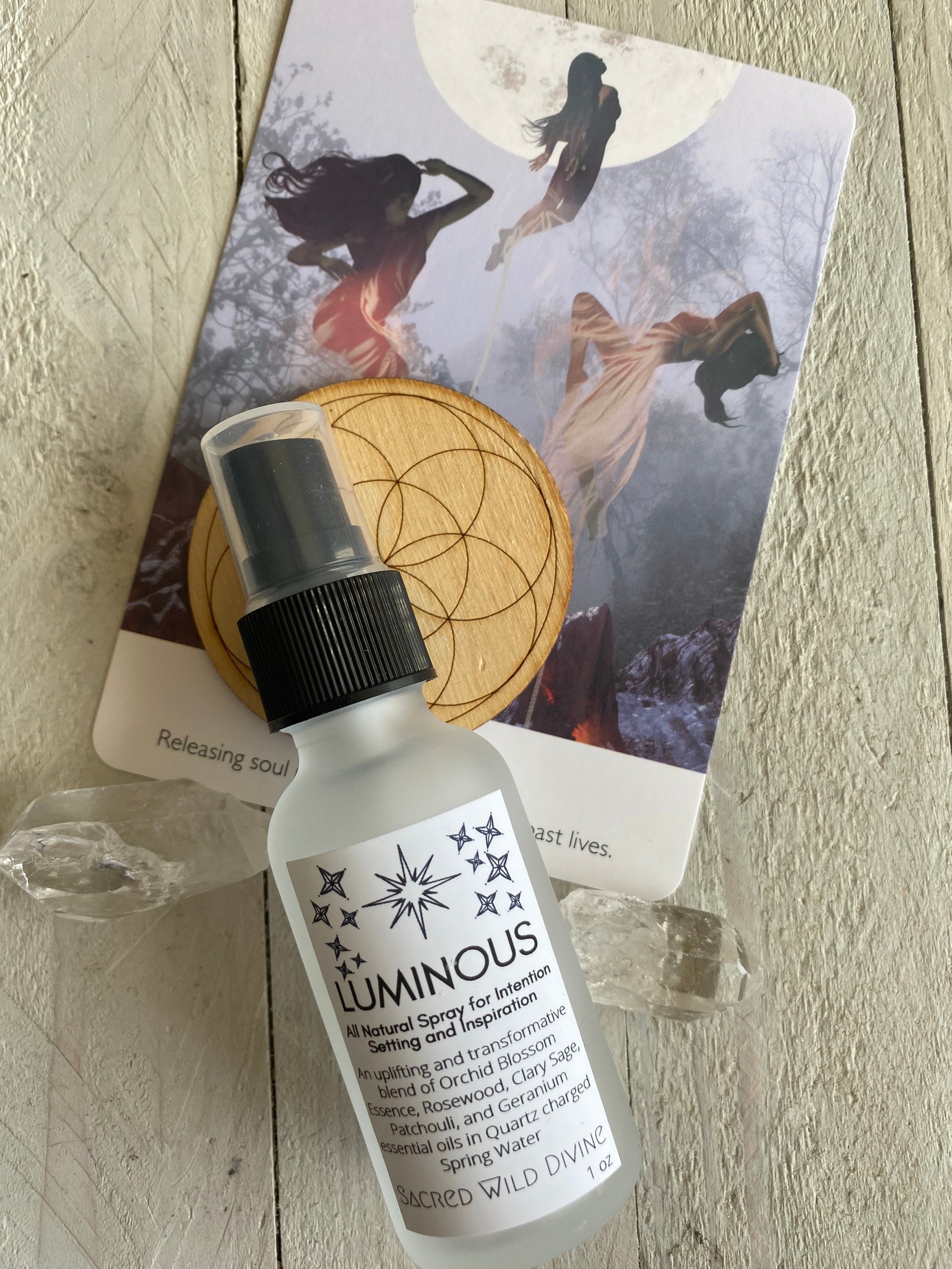 Luminous Natural Spray for Intention Setting and Inspiration Etsy
