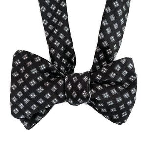 Handcrafted Silk Bowtie  - Stellar - One-of-a- Kind - Self-tie or Pre-tied