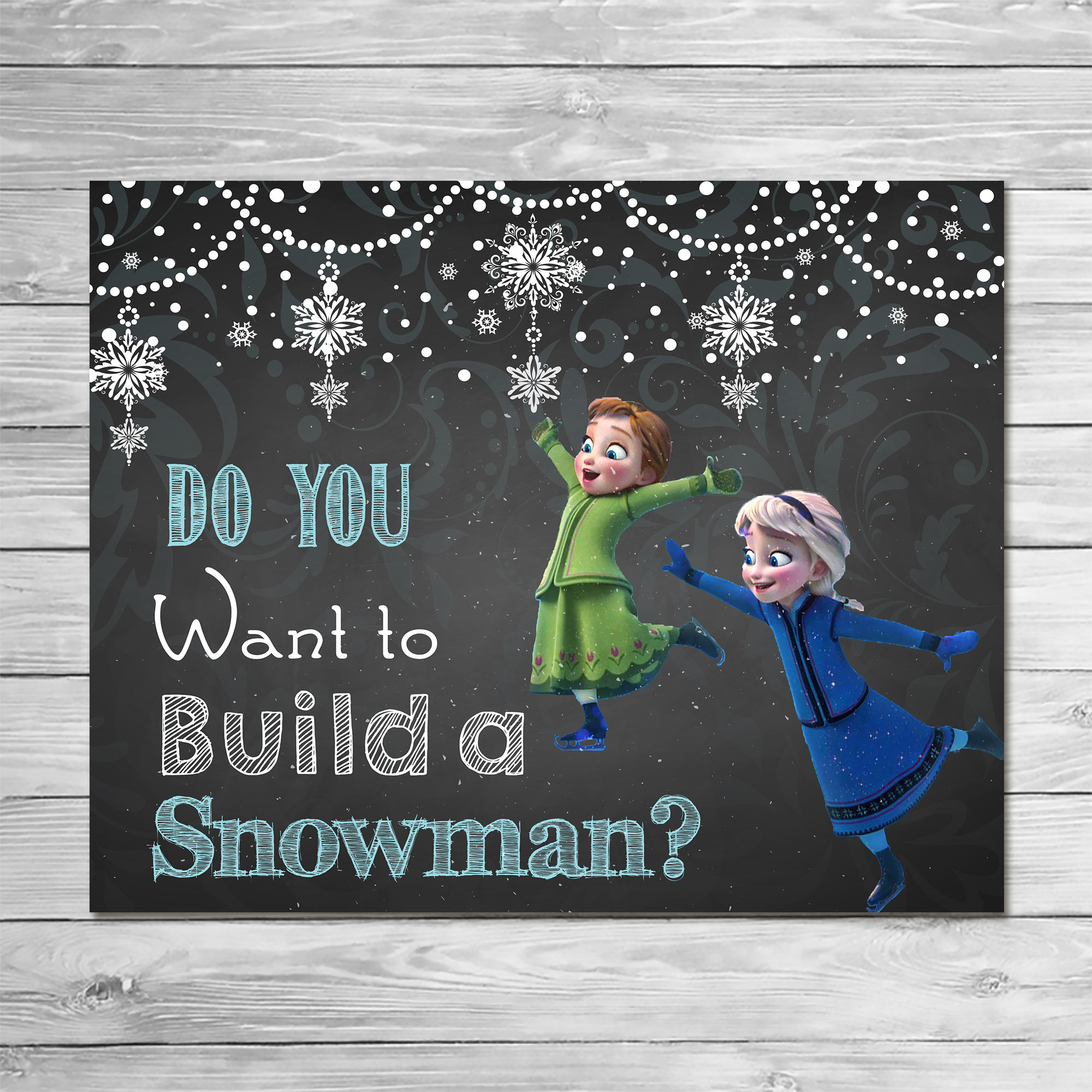 Do you want to build a snowman? Here's a kit you can purchase for a good  cause