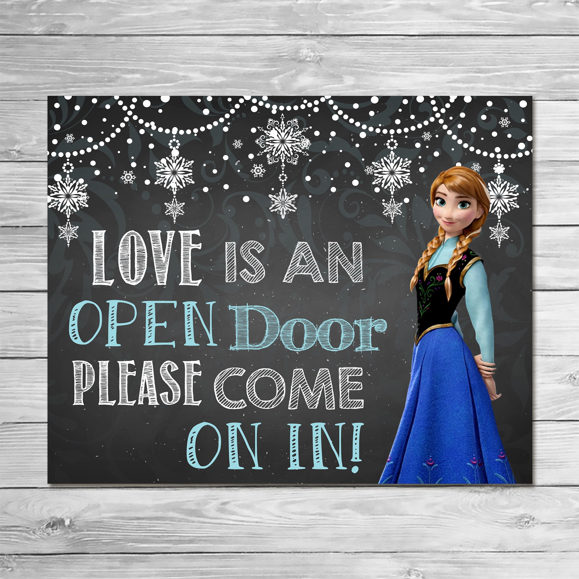 frozen love is an open door