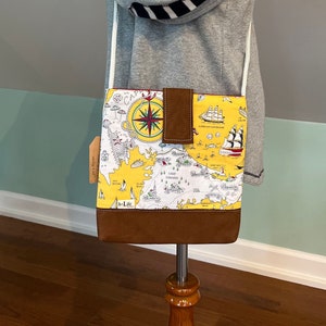 Cape Cod Map Crossbody