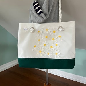 Daisey Flower Recycled Sail Bag