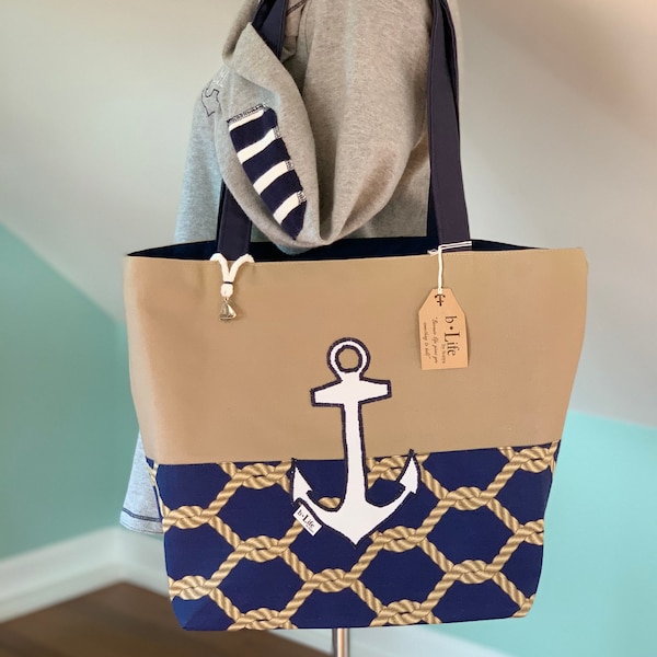 Nautical Handbag Etsy